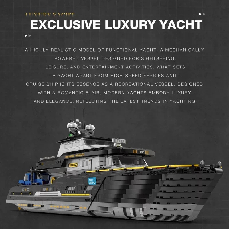 Reobrix 66103 Gigantyczna Luks – Model Kit Yacht recenzja i cena